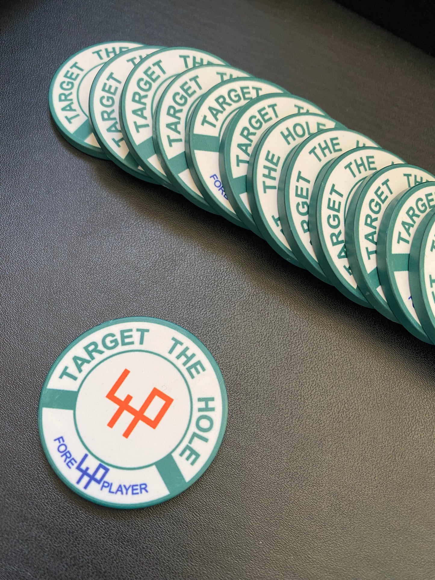 TARGET THE HOLE - BALL FLIP COIN MARKER