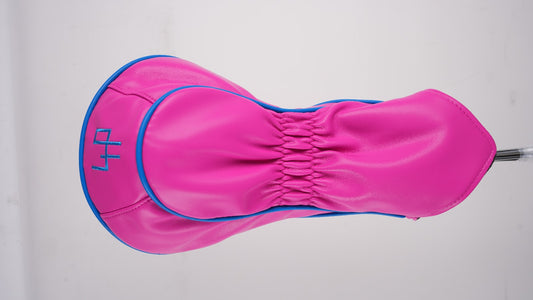 Limited Edition Golf Driver Headcover – Pink & Blue 2025 Design