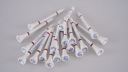 Lucky Strike Bamboo Golf Tees – Eco-Friendly T-Box for Every Golfer
