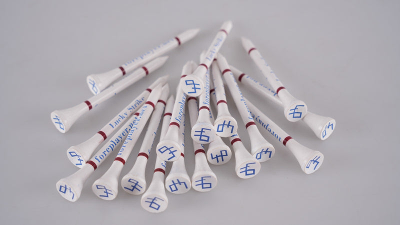 Lucky Strike Bamboo Golf Tees – Eco-Friendly T-Box for Every Golfer