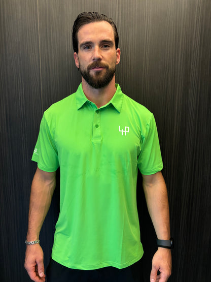 POLO SHIRT  FLASHY GREEN LIMITED EDITION ULTRA LIGHT