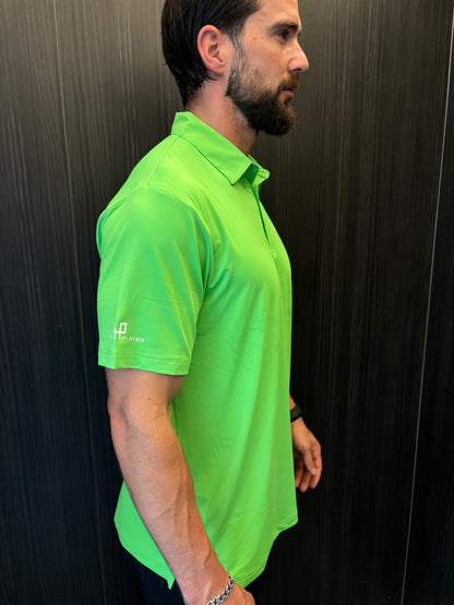 POLO SHIRT  FLASHY GREEN LIMITED EDITION ULTRA LIGHT