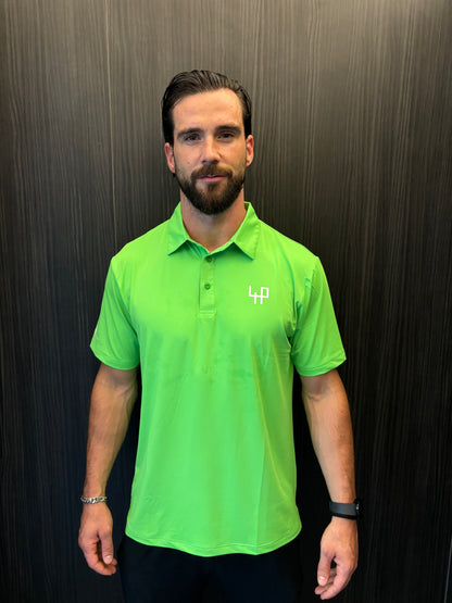 POLO SHIRT  FLASHY GREEN LIMITED EDITION ULTRA LIGHT