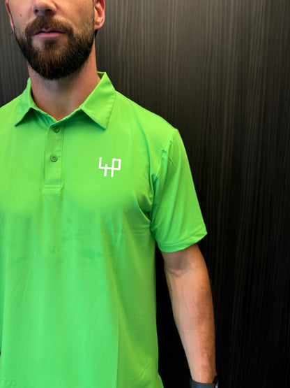POLO SHIRT  FLASHY GREEN LIMITED EDITION ULTRA LIGHT