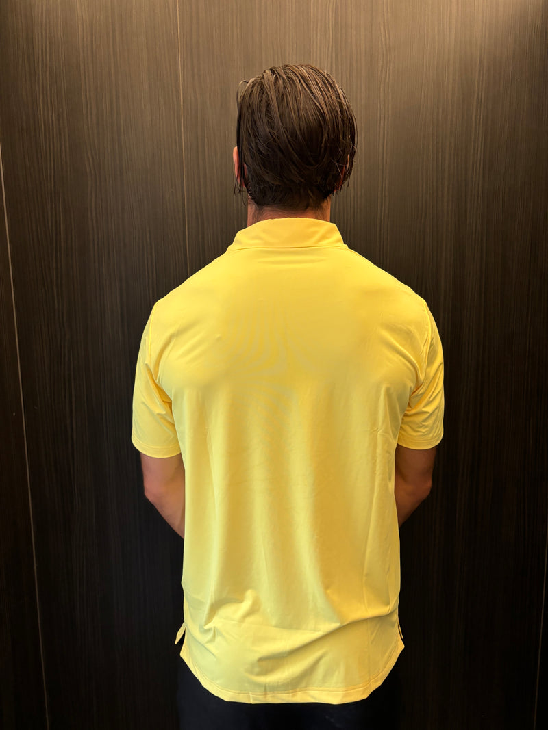 Yellow Golf Polo Shirt – Limited Edition Ultra-Light Summer Performance