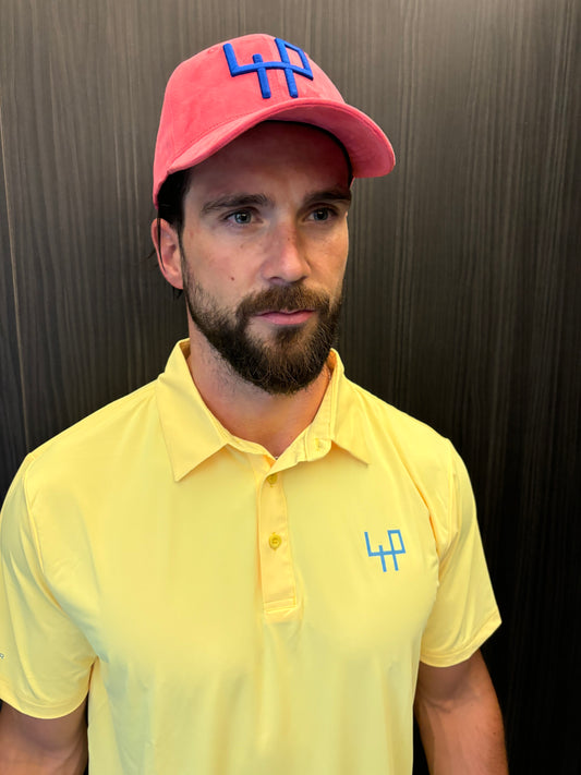 Yellow Golf Polo Shirt – Limited Edition Ultra-Light Summer Performance