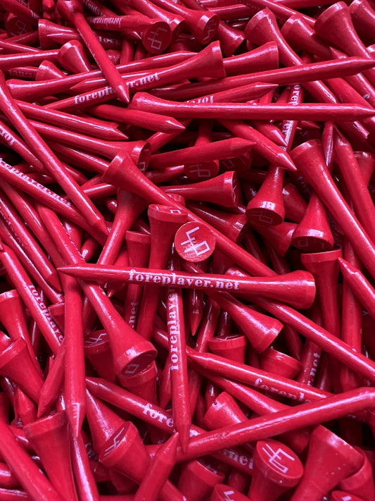 Golf Tee red