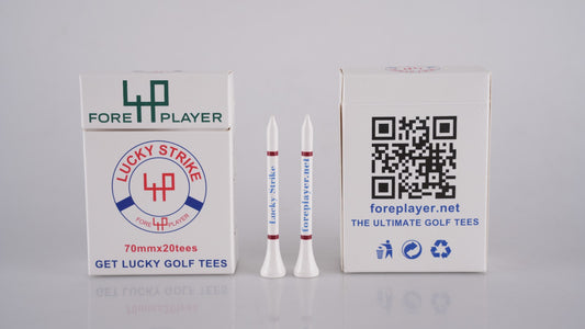 Lucky Strike Bamboo Golf Tees – Eco-Friendly T-Box for Every Golfer