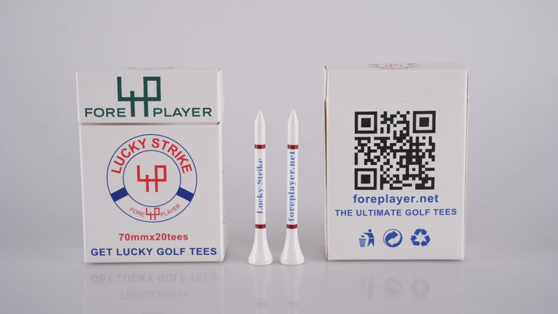 Lucky Strike Bamboo Golf Tees – Eco-Friendly T-Box for Every Golfer