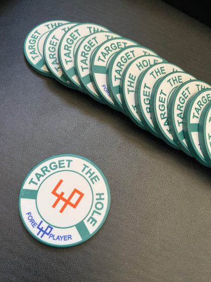 TARGET THE HOLE - BALL FLIP COIN MARKER
