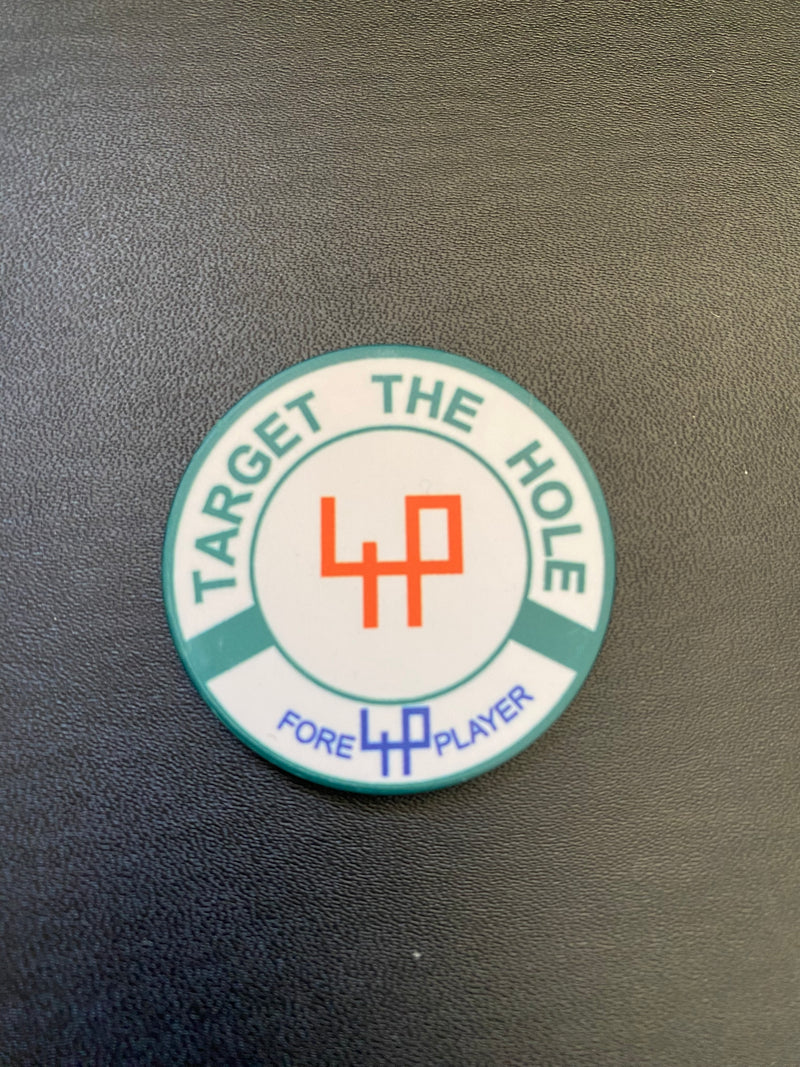 TARGET THE HOLE - BALL FLIP COIN MARKER